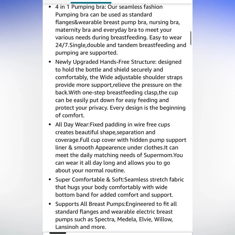 MomCozy Pumping Bra - Picture 12 of 12